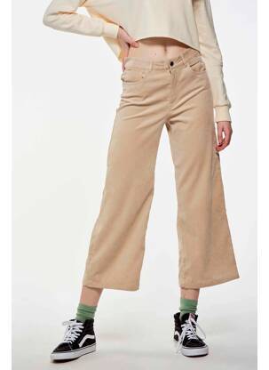 Pantalon droit beige ONLY femme