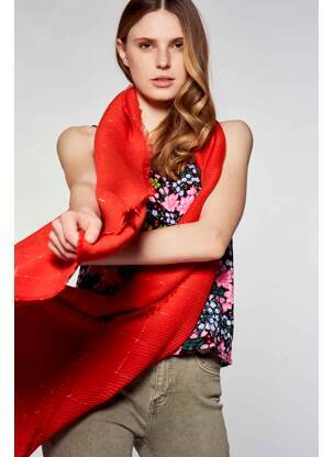 Foulard rouge ONLY pour femme
