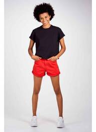Short rouge ONLY femme