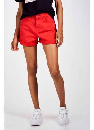 Short rouge ONLY femme