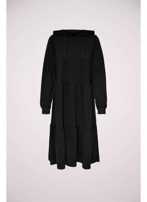 Robe mi-longue noir JACQUELINE DE YONG femme
