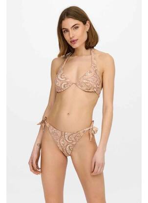 Haut de maillot de bain rose ONLY femme