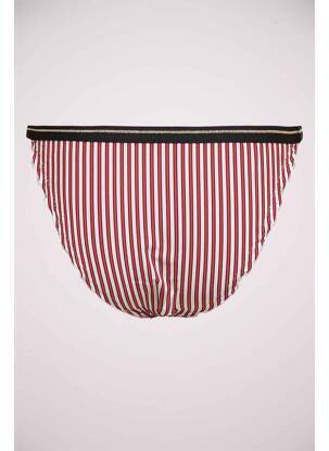Bas de maillot de bain rouge ONLY femme