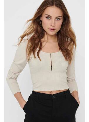 Crop top blanc ONLY femme
