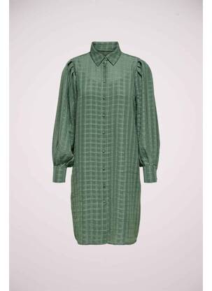 Robe mi-longue vert ONLY femme
