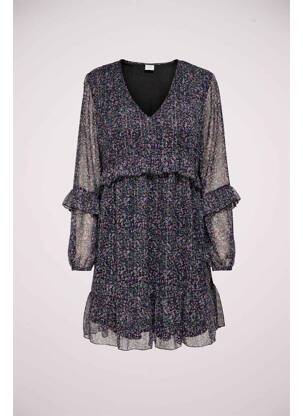 Robe mi-longue noir JACQUELINE DE YONG femme