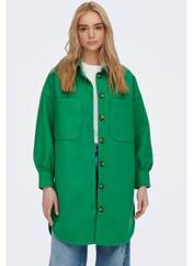 Manteau court vert ONLY pour femme seconde vue