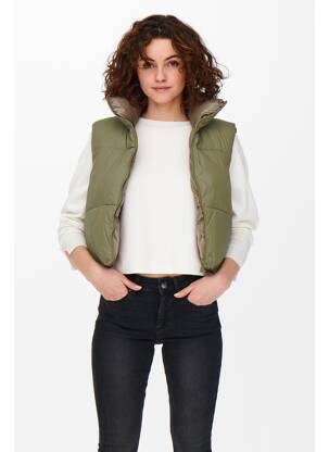 Doudoune vert ONLY femme