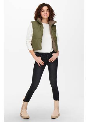 Doudoune vert ONLY femme