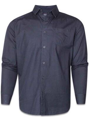 Chemise manches longues noir THE FRESH BRAND homme