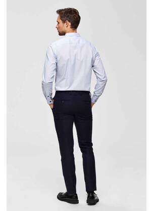 Chemise manches longues blanc SELECTED homme