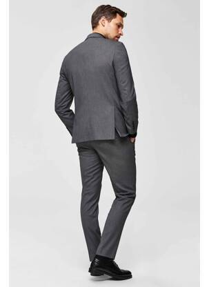 Pantalon chino gris SELECTED homme