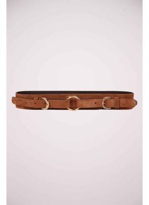 Ceinture marron PIECES femme