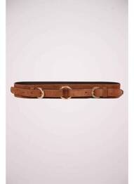 Ceinture marron PIECES femme
