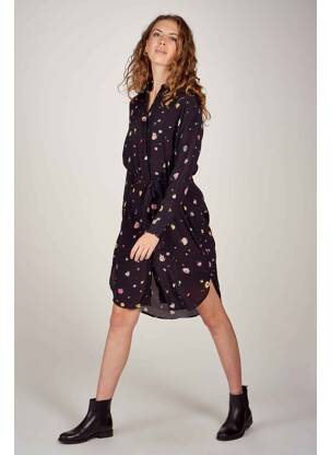 Robe mi-longue noir CATWALK JUNKIE. femme