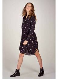 Robe mi-longue noir CATWALK JUNKIE. femme