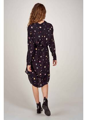 Robe mi-longue noir CATWALK JUNKIE. femme