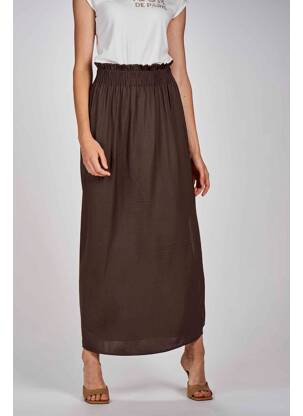 Jupe longue vert MORGAN femme