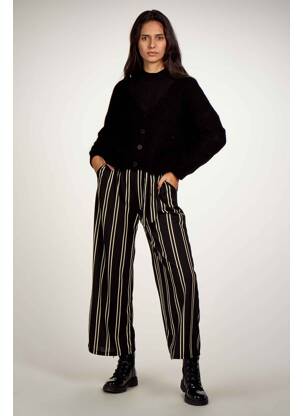 Pantalon 7/8 noir TERRA DI SIENA femme