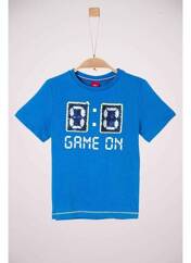 T-shirt bleu S.OLIVER pour garçon seconde vue