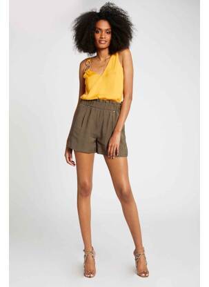 Débardeur jaune MORGAN femme