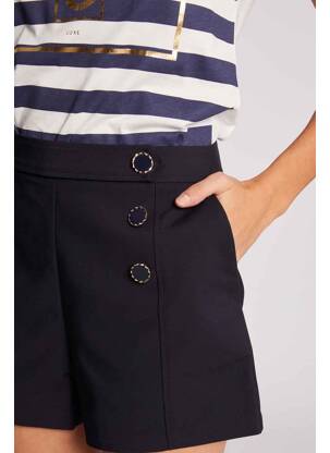 Short bleu MORGAN femme