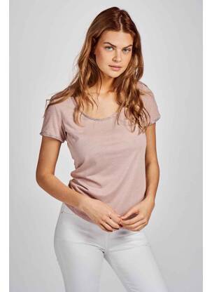 T-shirt rose MORGAN pour femme