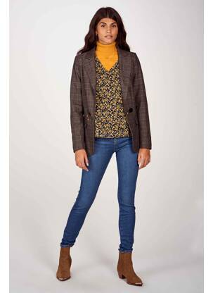 Blazer marron MORGAN femme