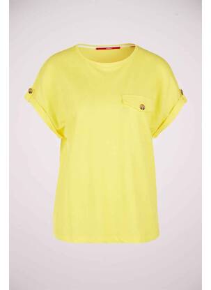 T-shirt jaune S.OLIVER pour femme