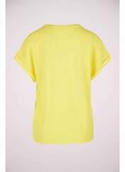 T-shirt jaune S.OLIVER pour femme seconde vue
