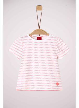 T-shirt rose S.OLIVER pour enfant