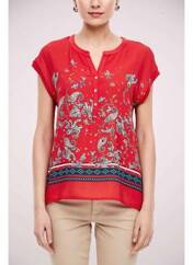 T-shirt rouge S.OLIVER pour femme seconde vue
