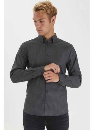 Chemise manches longues gris CASUAL FRIDAY pour homme