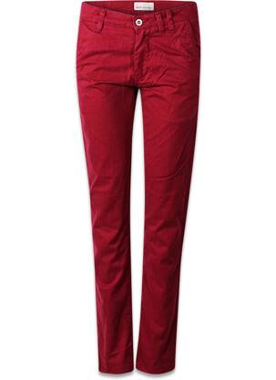Pantalon slim rouge SHINE homme