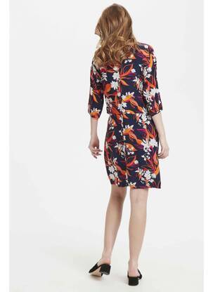 Robe mi-longue bleu FRANSA femme