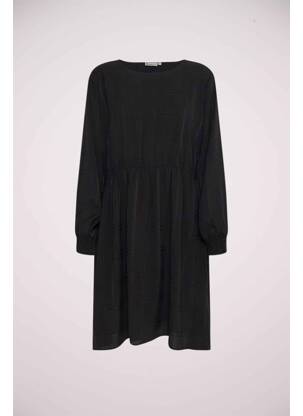 Robe mi-longue noir FRANSA femme
