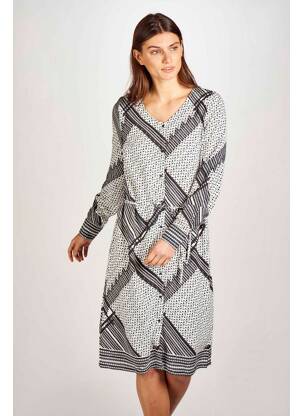Robe mi-longue blanc FRANSA femme