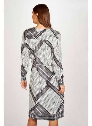 Robe mi-longue blanc FRANSA femme
