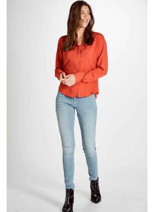 Chemisier rouge FRANSA femme