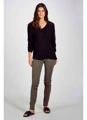 Pantalon slim vert FRANSA femme