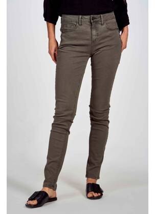 Pantalon slim vert FRANSA femme