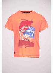 T-shirt orange JN-JOY pour garçon seconde vue