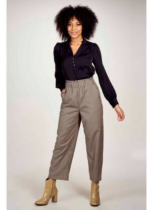 Blouse bleu MORGAN femme