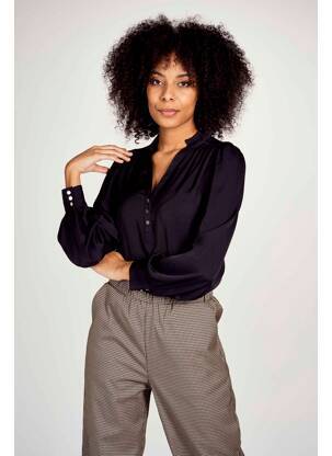 Blouse bleu MORGAN femme