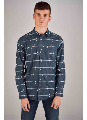 Chemise manches longues bleu ONLY&SONS homme