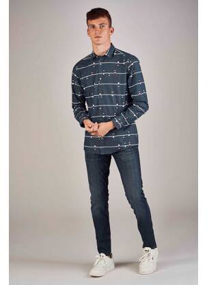 Chemise manches longues bleu ONLY&SONS homme