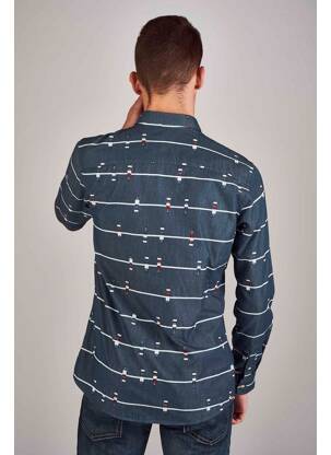Chemise manches longues bleu ONLY&SONS homme