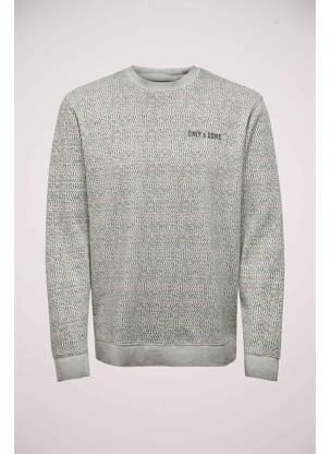 Sweat-shirt blanc ONLY&SONS homme