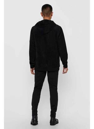 Sweat-shirt à capuche noir ONLY&SONS homme