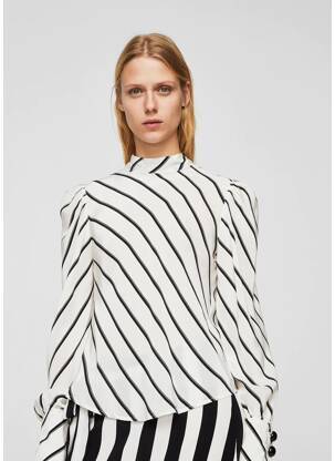 Blouse blanc MANGO femme